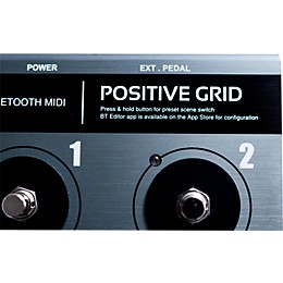 Positive Grid BT2 Bluetooth MIDI Footswitch | Guitar Center