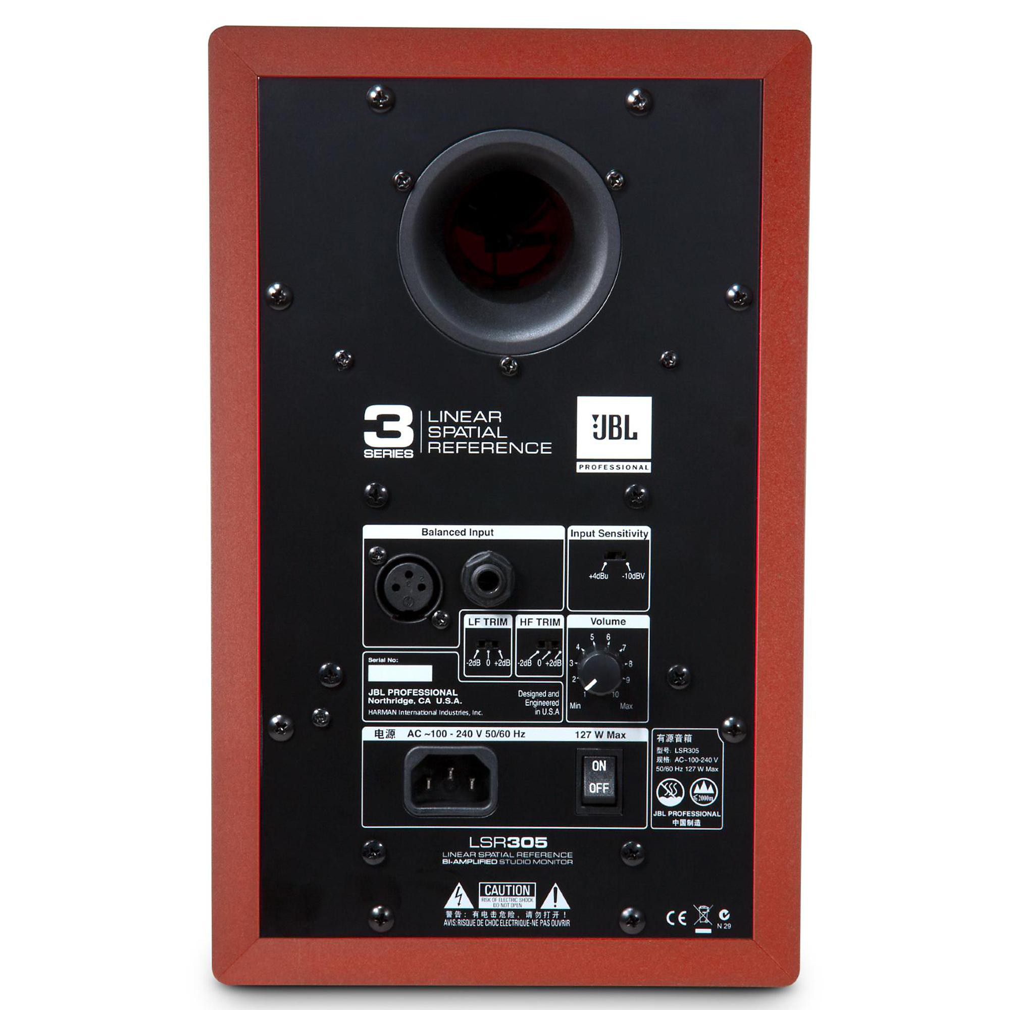 Open Box JBL LSR305 5 in. Limited Edition Powered Studio Monitor