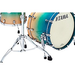 TAMA Starclassic Maple Exotix 3-Piece Shell Pack Caribbean Sea Blue Fade Figured