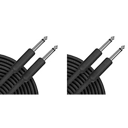 Musician's Gear Braided Instrument Cable Black 20 ft. 2-Pack