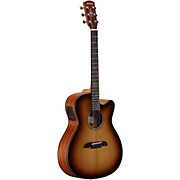 Alvarez Af60ceshb Folk Acoustic-Electric Guitar Shadow Burst for sale