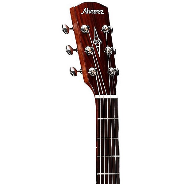 Open Box Alvarez Delta 00 Deluxe Acoustic-Electric Guitar Level 2 Shadow Burst 190839016140