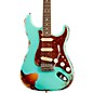 Fender Custom Shop Limited Edition '60s Heavy Relic Bound Neck Stratocaster Electric Guitar Sea Foam Green over 3-Color Sunburst thumbnail
