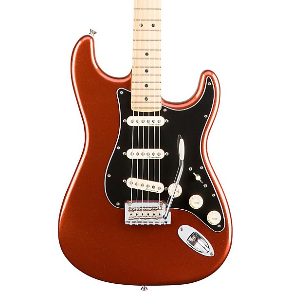 Open Box Fender Deluxe Roadhouse Stratocaster Maple Fingerboard Level 2 Classic Copper 194744134098