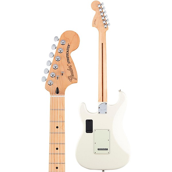 Fender Deluxe Roadhouse Stratocaster Maple Fingerboard Olympic White