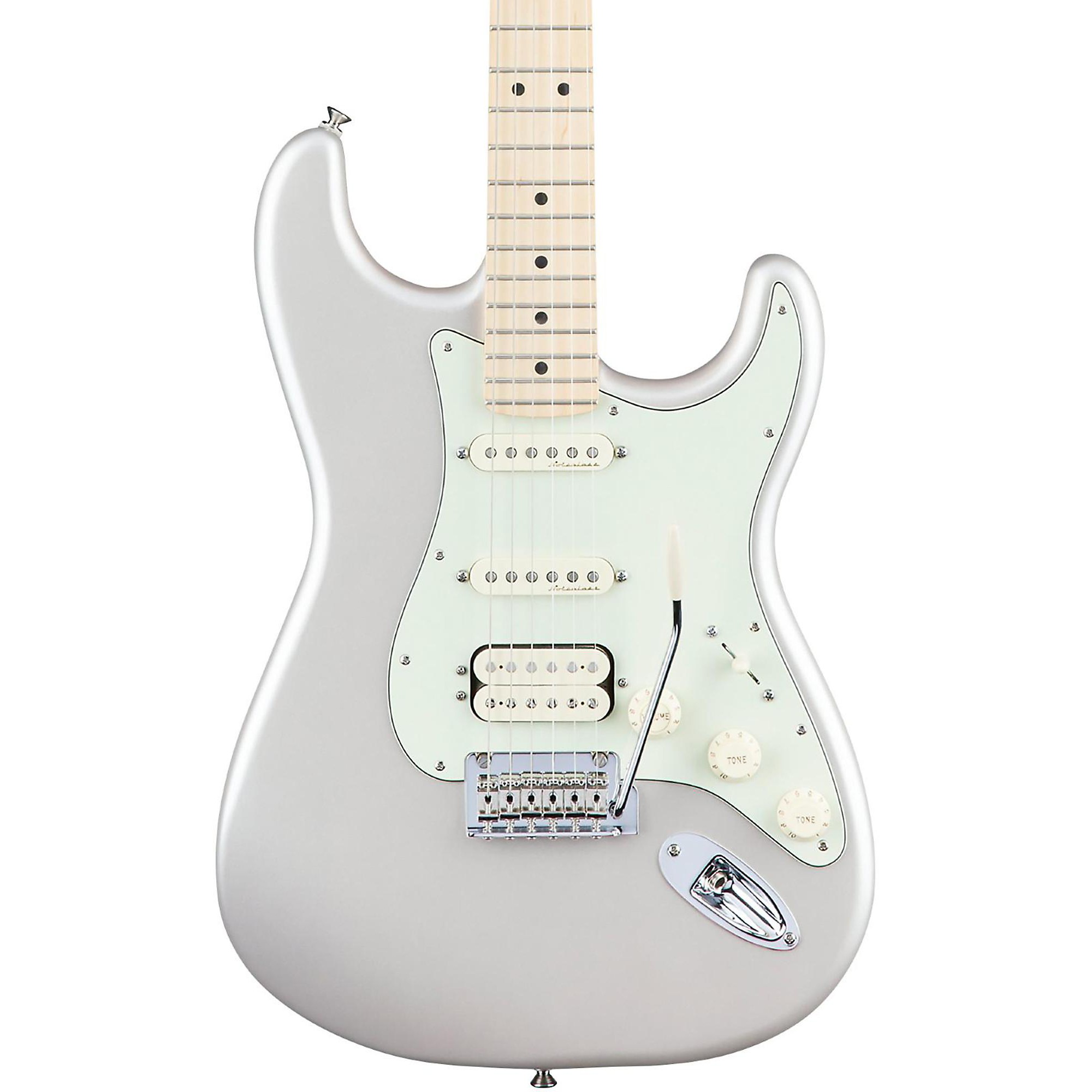 美品 送料込み フェンダー デラックスストラト HSS パール Fender Deluxe HSS Stratocaster with Maple Fingerboard Blizzard