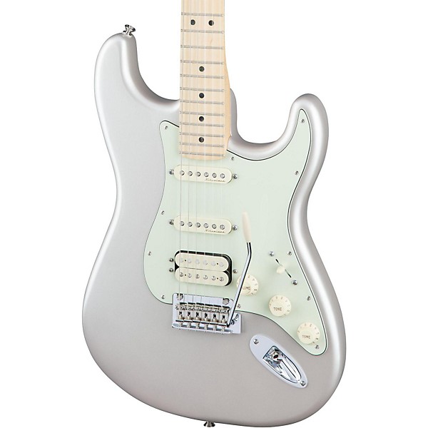 Fender Deluxe HSS Stratocaster with Maple Fingerboard Blizzard Pearl