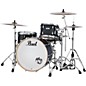 Pearl Masters Maple 3-Piece Shell Pack Matte Black Mist