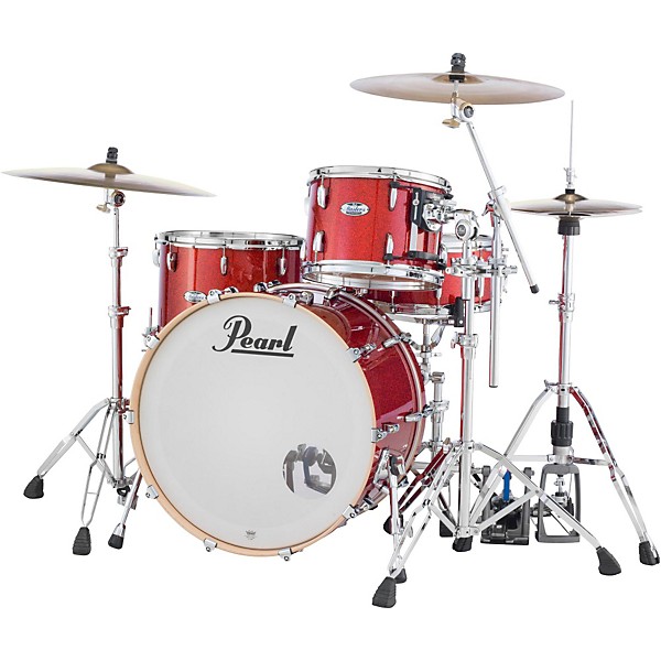 Pearl Masters Maple 3-Piece Shell Pack Vermillion Sparkle