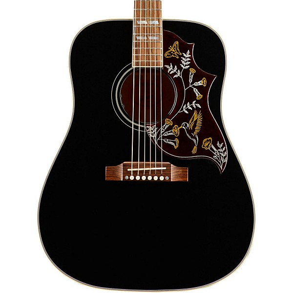 Gibson Hummingbird SSHBAEG17 Ebony Special Acoustic-Electric Guitar Black