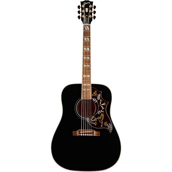 Gibson Hummingbird SSHBAEG17 Ebony Special Acoustic-Electric Guitar Black