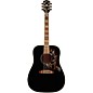 Gibson Hummingbird SSHBAEG17 Ebony Special Acoustic-Electric Guitar Black