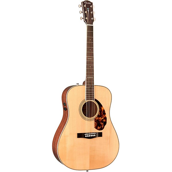 Open Box Fender Paramount Series PM-1 Limited Adirondack Dreadnought, Mahogany Acoustic-Electric Guitar Level 2 Natural 19...