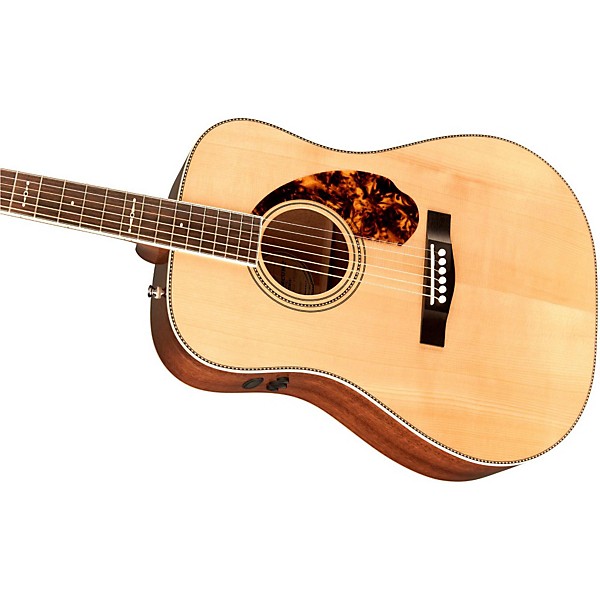 Open Box Fender Paramount Series PM-1 Limited Adirondack Dreadnought, Mahogany Acoustic-Electric Guitar Level 1 Natural