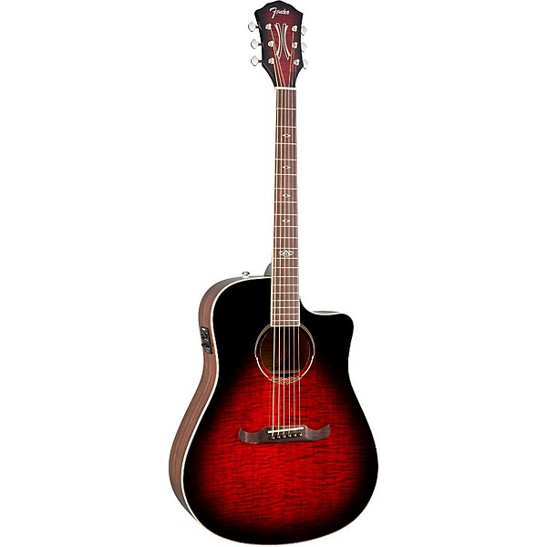 Open Box Fender California Series T-Bucket 300CE Cutaway