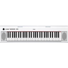 Yamaha NP-12 Portable Keyboard Package White