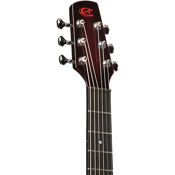 Open Box Composite Acoustics GX ELE Acoustic-Electric Guitar Level 2 Wine Red Burst 190839635280