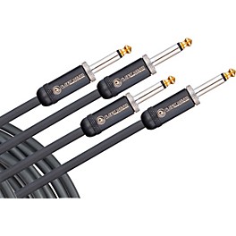 D'Addario American Stage Instrument Cable 2-Pack 10 ft. Black