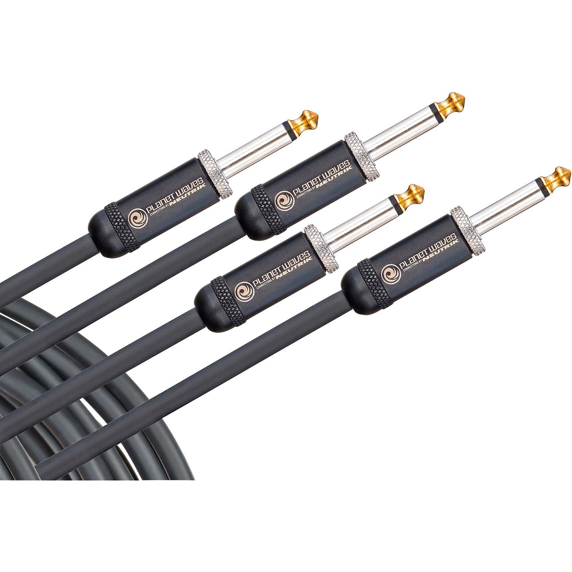 D'Addario American Stage Instrument Cable 2-Pack 20 ft
