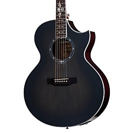 Schecter Guitar Research Synyster Gates 3701 Acoustic-Electric Guitar Transparent Black Burst Satin