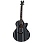 Schecter Guitar Research Synyster Gates 3700 Acoustic-Electric Guitar Gloss Black with Silver Pinstripes