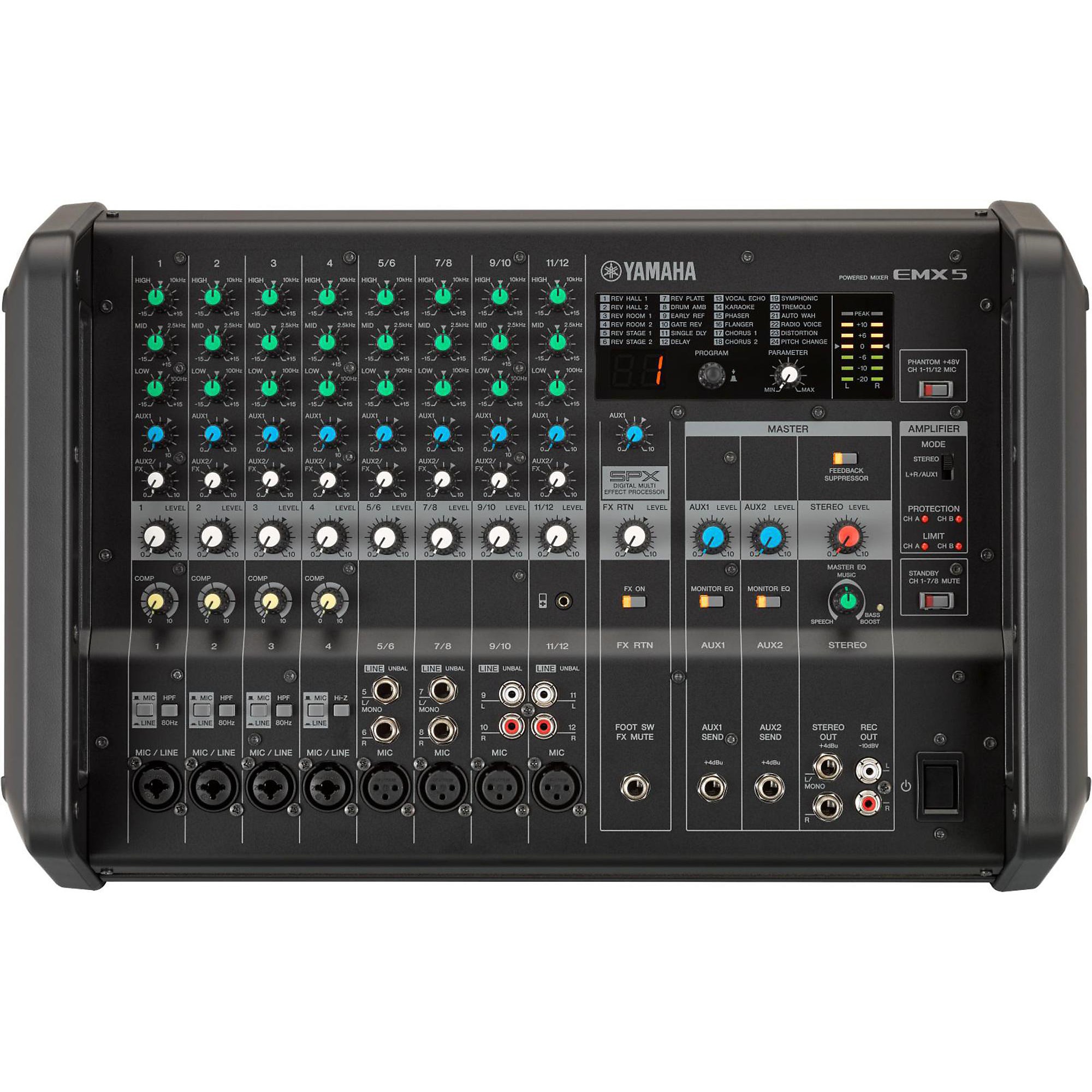 Peavey PVi 6500 6-Channel 400W Powered PA Head With Bluetooth and FX