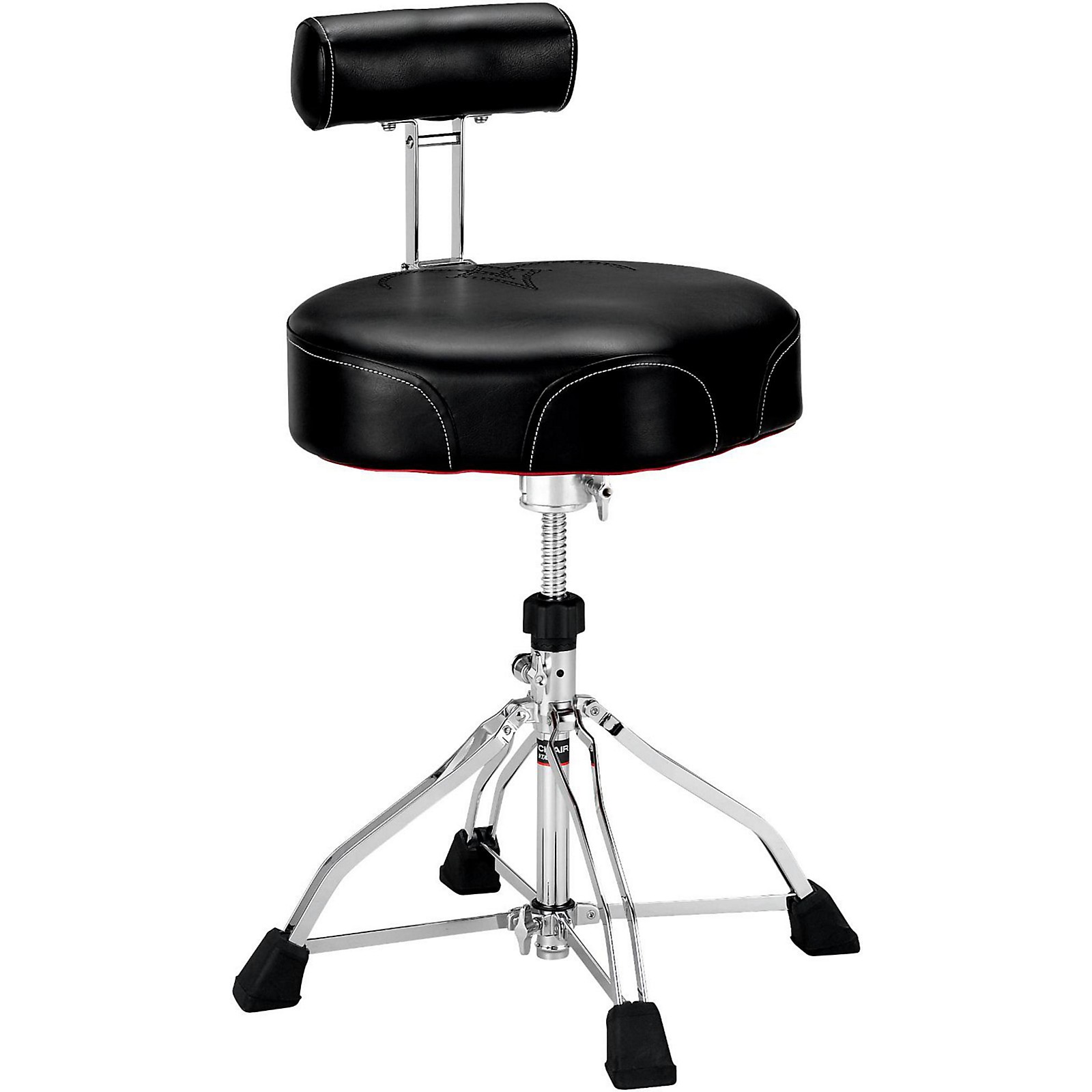 TAMA 1st Chair ErgoRider Drum Throne With Backrest Black Guitar Center