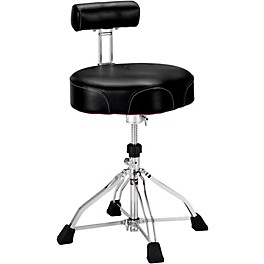 TAMA 1st Chair Ergo-Rider Drum Throne With Backrest Black