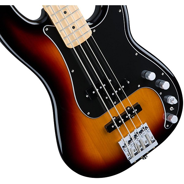 ベース Fender MEXICO Deluxe P-Bass Special Fender Deluxe Active P Bass Special - Black Reviews | Sweetwater