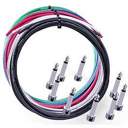 Lava Tightrope Solder-Free Cable Kit with 10 R... Lava Tightrope Solder-Free Cable Kit with 10 Right Angle Plugs 10 ft. White