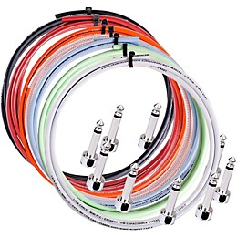 Lava Piston Solder-Free Mini ELC Cable Kit with 12 Right Angle Plugs 5 ft. Orange