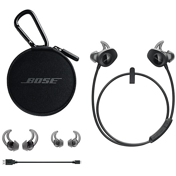 Open Box Bose SoundSport Wireless Headphones Level 1 Black