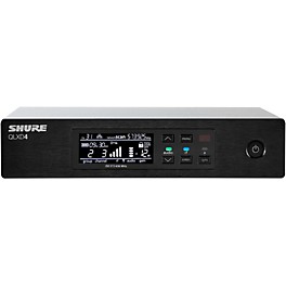 Shure QLXD4 Half-Rack Digital Wireless Receiver L50 Shure QLXD4 Half-Rack Digital Wireless Receiver Band X52