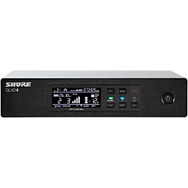 Shure QLXD4 Half-Rack Digital Wireless Receiver L50 Shure QLXD4 Half-Rack Digital Wireless Receiver Band J50A