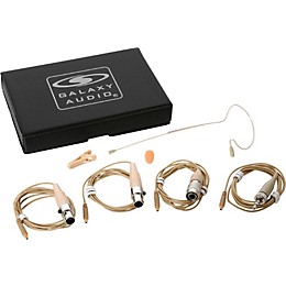 Open Box Galaxy Audio Earset Mic 4 Cables-Mixed Level 1