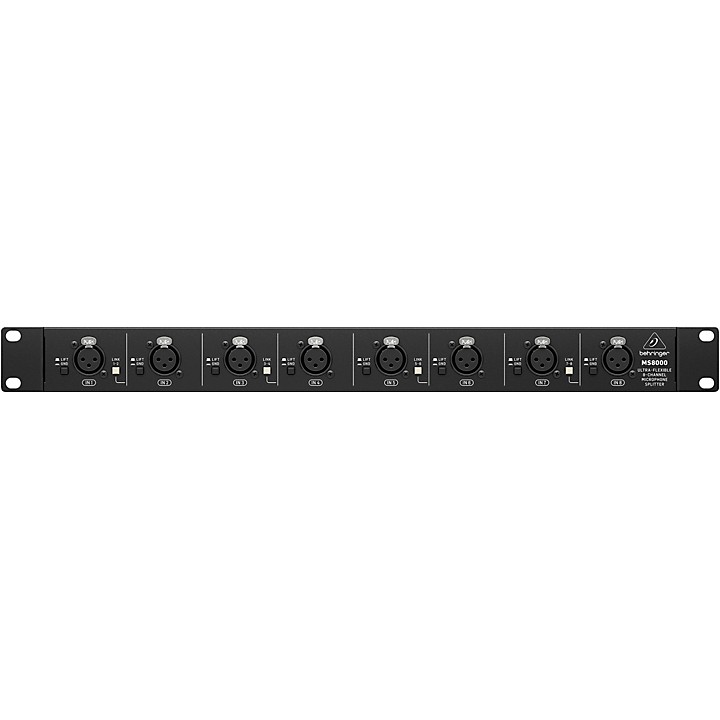 べリンガー マイクロホンスプリッター ULTRALINK MS8000 ミキサー BEHRINGER MS8000 ULTRALINK マイク・スプリッター｜FULL-TEN