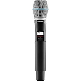 Shu... Shure QLXD2/BETA87A Wireless Handheld Microphone Transmitter with Interchangeable BETA 87A Microphone Capsule Band G50