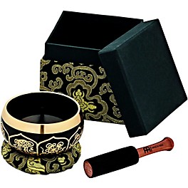 MEINL Sonic Energy O... MEINL Sonic Energy Ornamental Series Singing Bowl With Mallet, Cushion Ring & Display Box, 3.9" Black