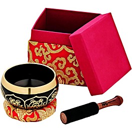 MEINL Sonic Energy Orn... MEINL Sonic Energy Ornamental Series Singing Bowl With Mallet, Cushion Ring & Display Box, 3.9" Red