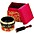 MEINL Sonic Energy Orn... MEINL Sonic Energy Ornamental Series Singing Bowl With Mallet, Cushion Ring & Display Box, 3.9" Red