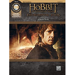 Alfred The Hobbit - The Motion Picture Trilogy Instrumental Solos Alto Sax Book & CD Level 2-3 Songbook