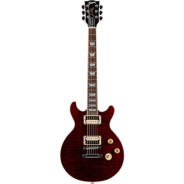 Gibson 2016 Limited Run Carved Top Double Cut Les Paul Wine Red