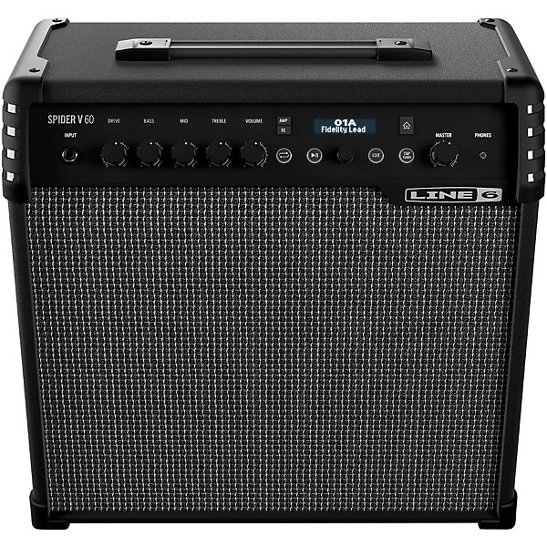 Line 6 Spider V 60 60W 1x10 Guitar Combo Amp