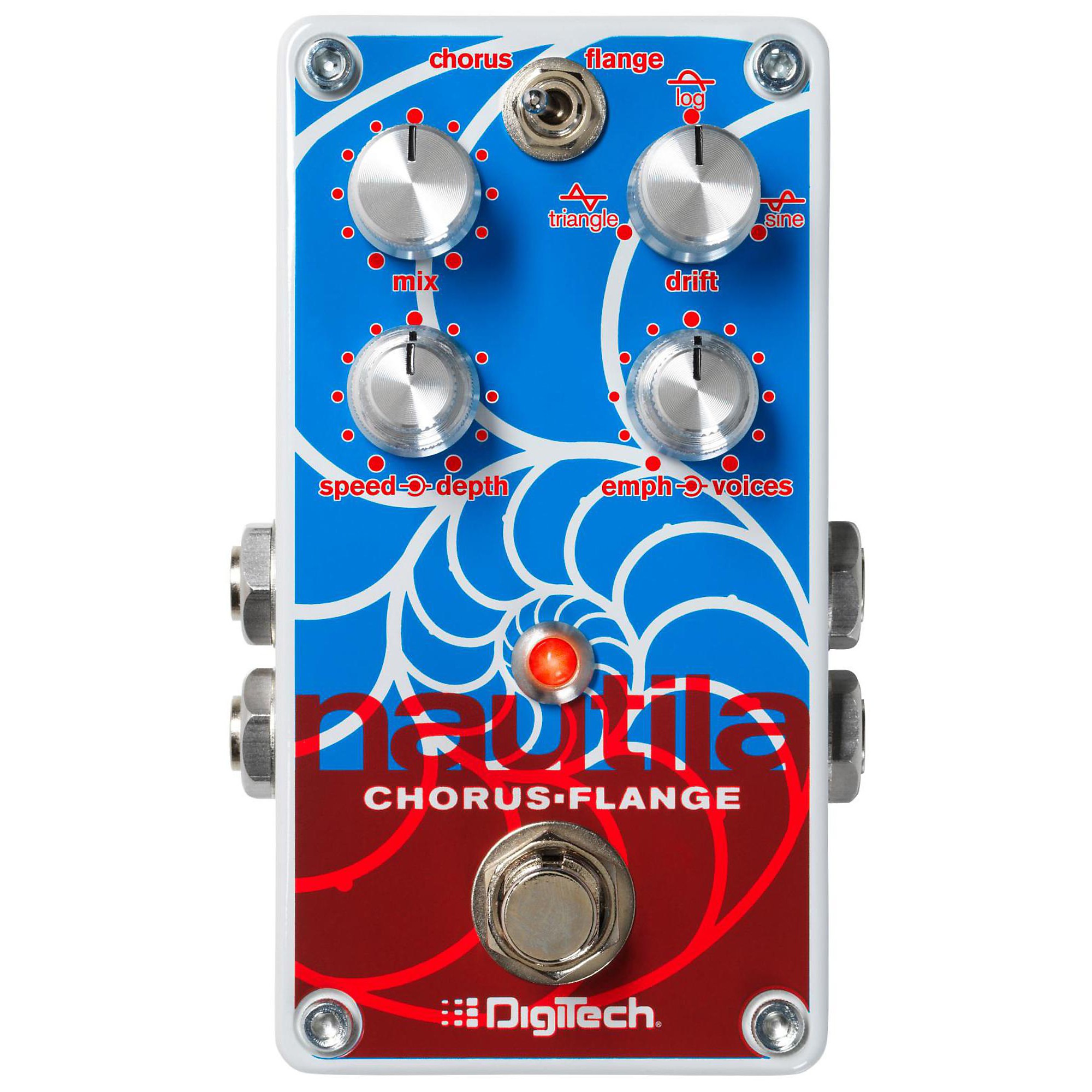 DigiTech Nautila コーラス・フランジ DigiTech Nautila Chorus / Flange Guitar Effects Pedal | Guitar Center