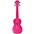 Grover-Trophy FN52 Plastic Soprano Ukulele Purple Grover-Trophy FN52 Plastic Soprano Ukulele Pink