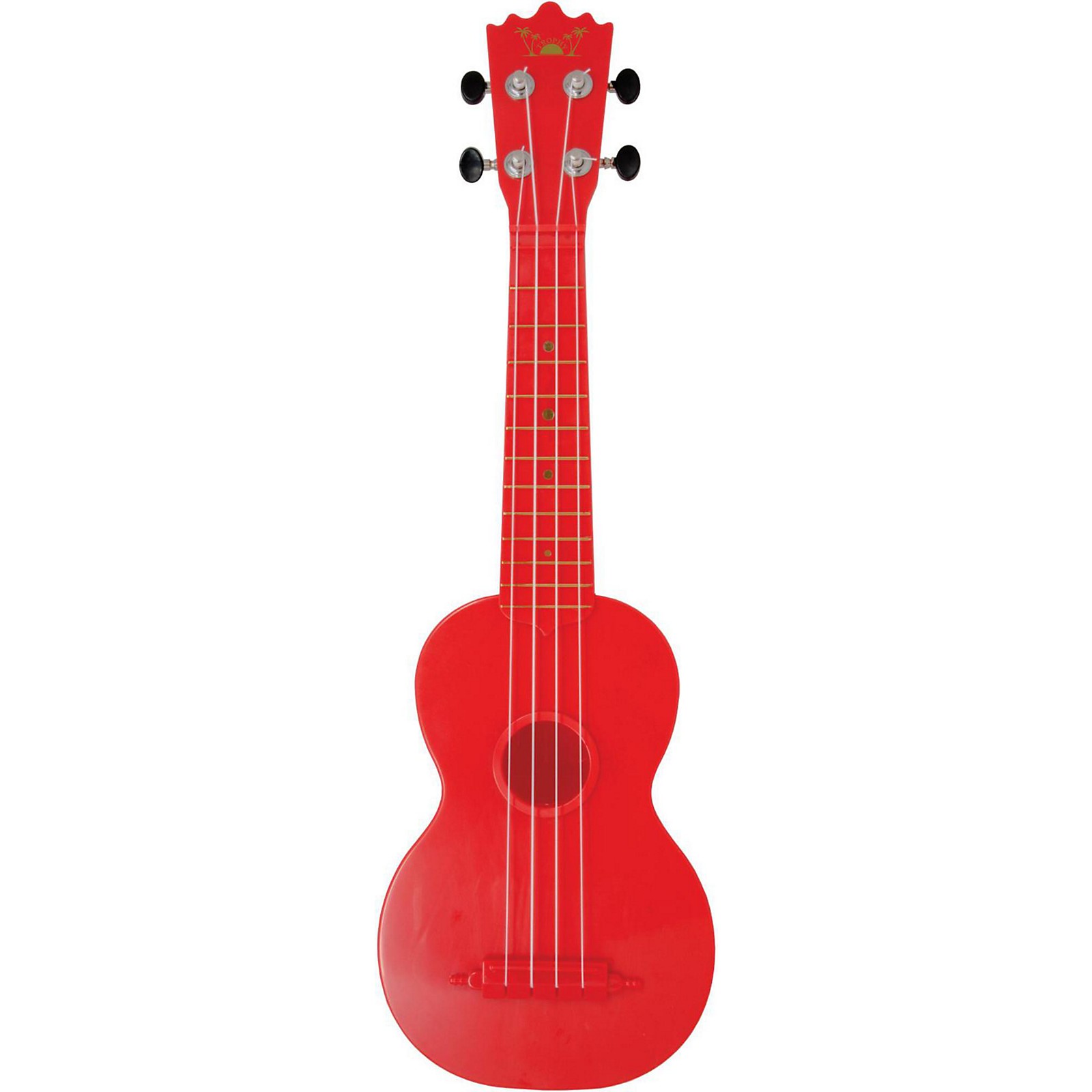 Grover-Trophy FN52 Plastic Soprano Ukelele Red | Guitar Center