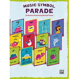Alfred Music Symbol Parade 24-Poster Set