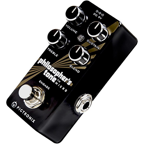 Open Box Pigtronix Philosopher's Tone Micro Compressor Effects Pedal Level 1