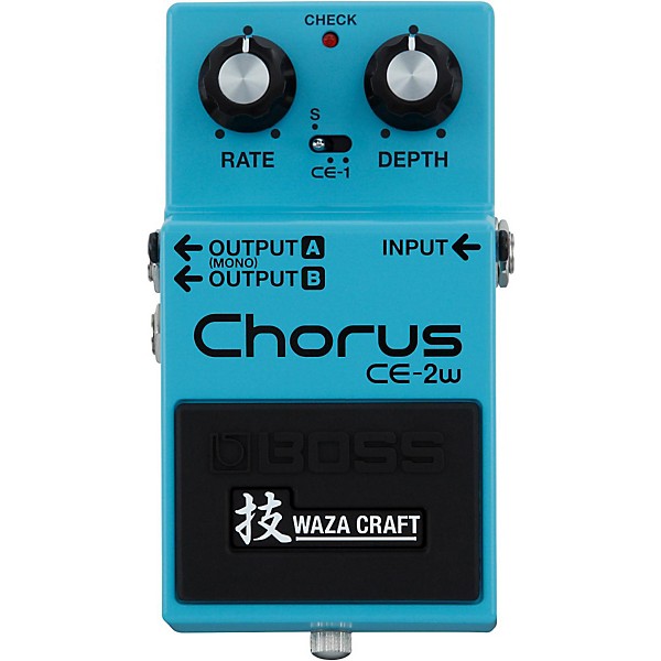 Open Box BOSS CE-2W Chorus Waza Craft Guitar Effects Pedal Level 1