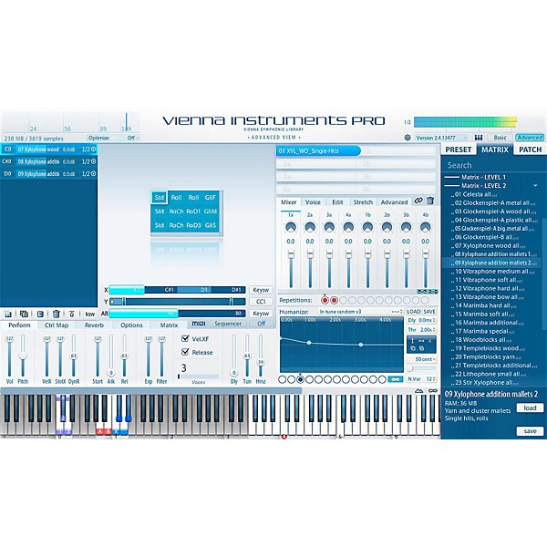 Vienna Symphonic Library Xylophone Upgrade to Full Library Software Download
